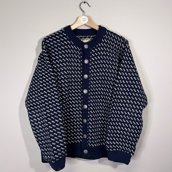 L.L. Bean Other - Vintage 90s LL Bean Wool Cardigan